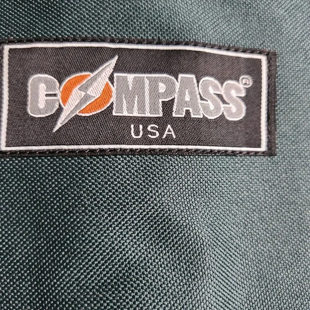 Compass 2 in 1 Outdoor Products Backpack Green Hiking Polyester Bag NWT New